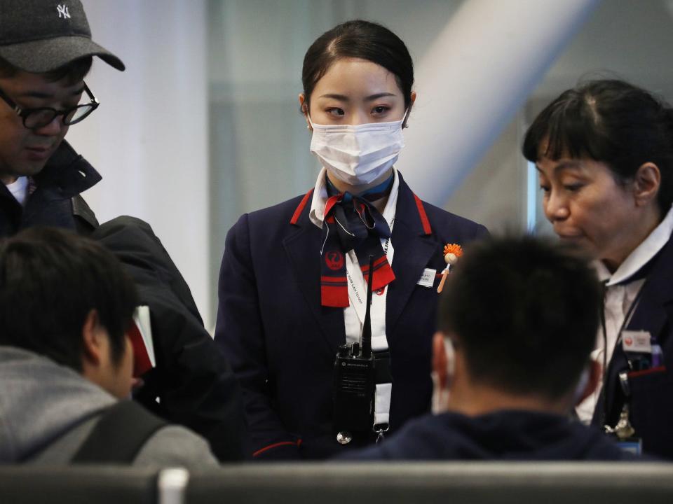 coronavirus flight attendant