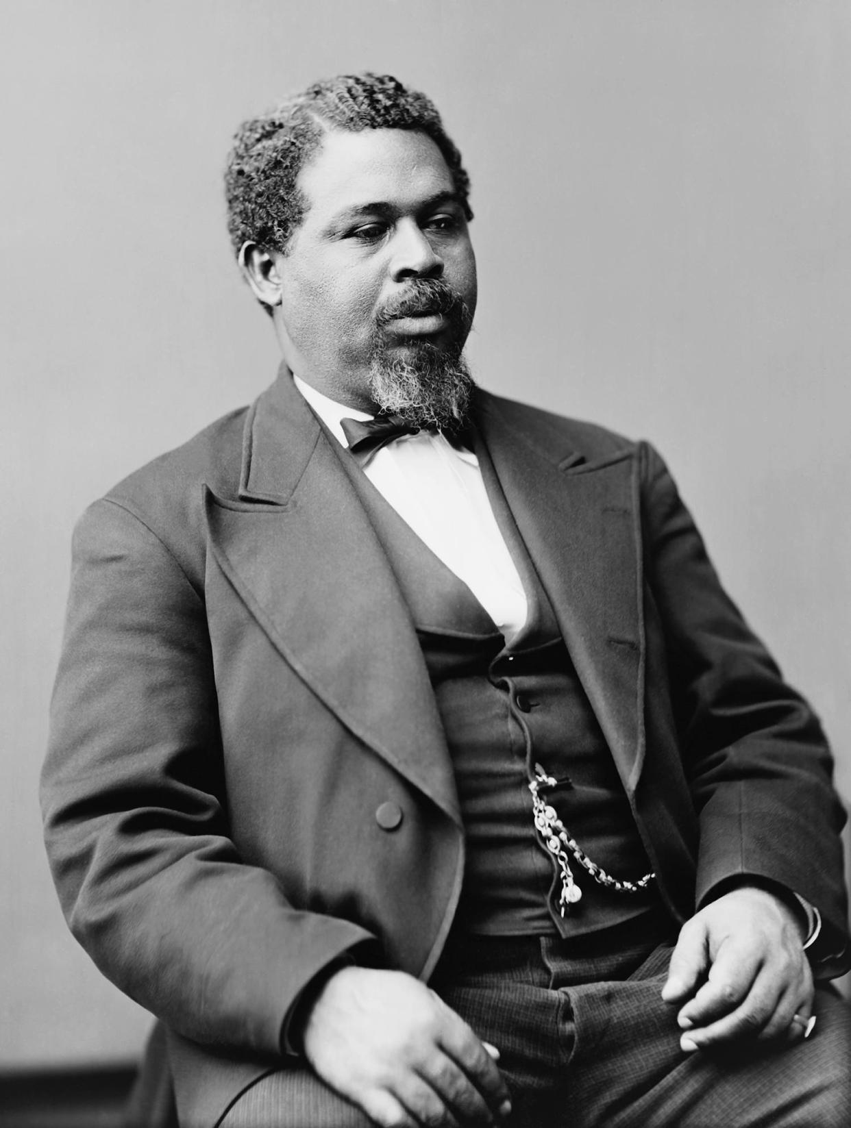 Portrait of Robert Smalls, an enslaved African American who escaped to freedom. (Alamy Stock Photo)