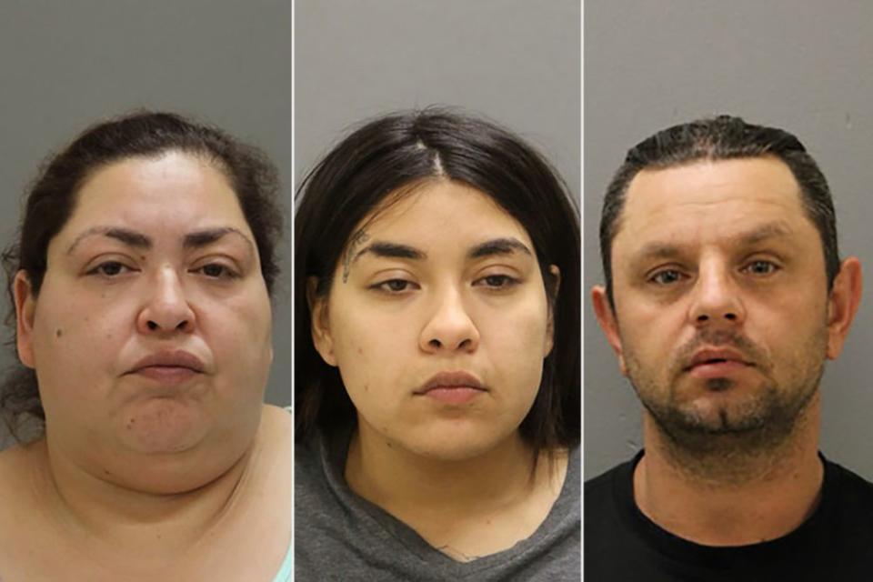 Suspects Clarisa Figueroa, Desiree Figueroa and Piotr Bobak | Chicago Police