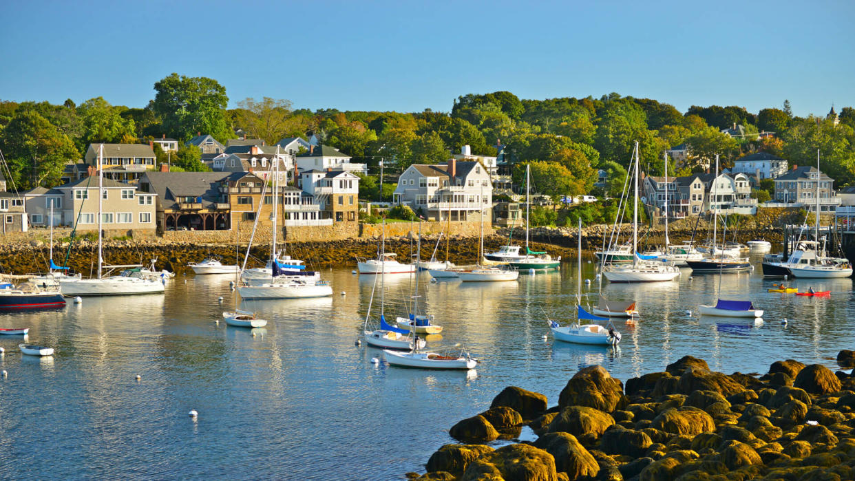 Rockport harbor, Massachusetts, USA.