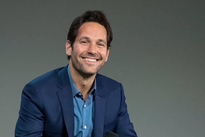 Paul Rudd smiling