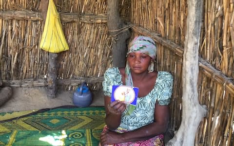 The mother of one of the abducted girls in Dapchi - Credit: REUTERS