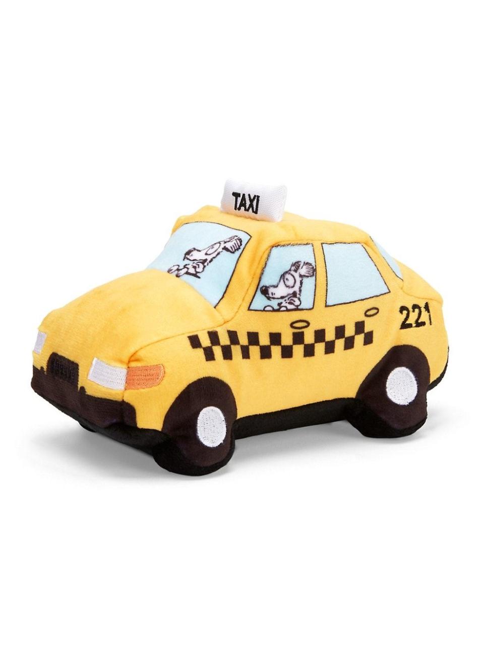 Tito's Taxi Plush Dog Toy