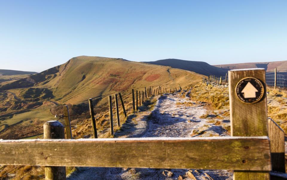 Mam Tor, Edale in the Peak District National Park