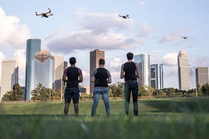 Be your stubborn vest: Eagleman's VEST, which can be used to expand awareness of data, from drones to smell