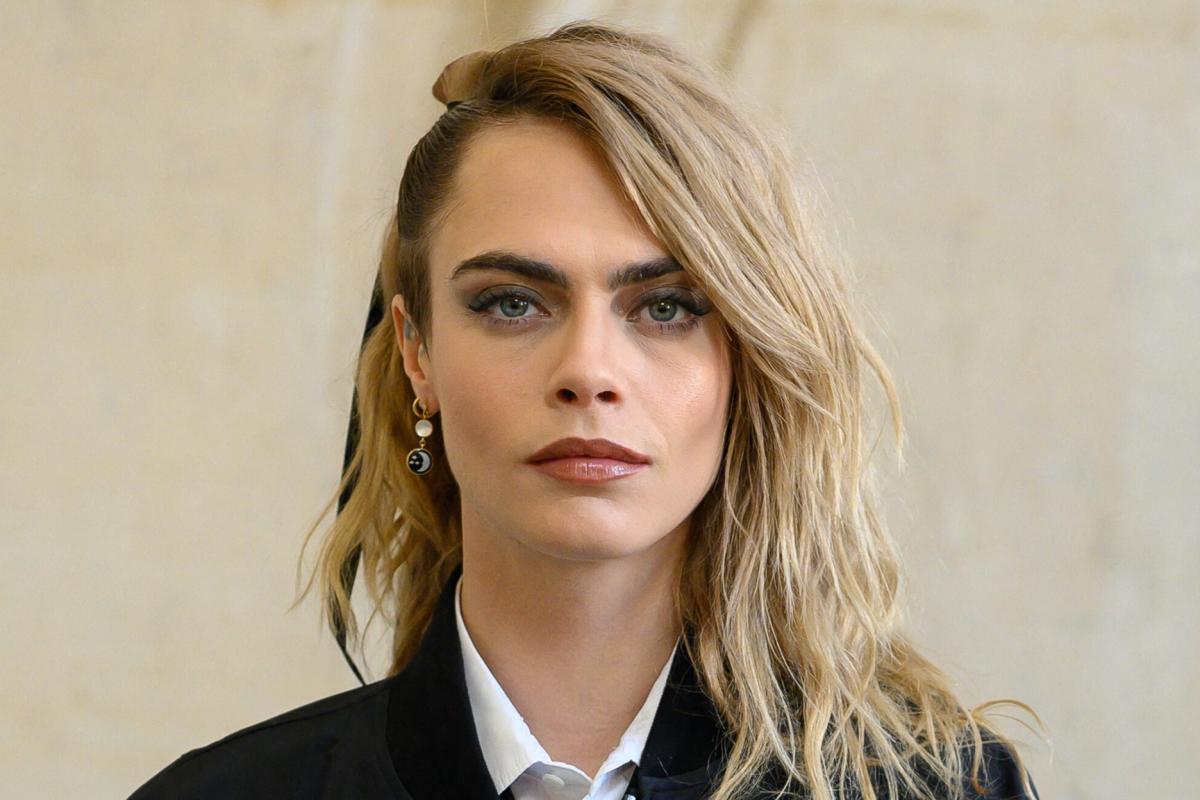 Cara Delevingne Gives Loafers an Edge in Schoolgirl-Inspired