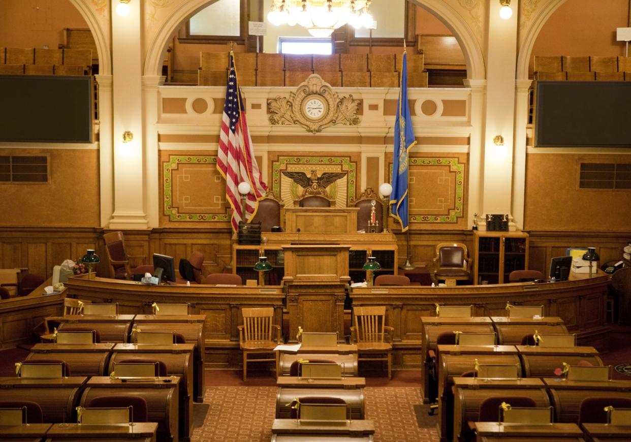 House of Representatives Chamber South Dakota State Capitol