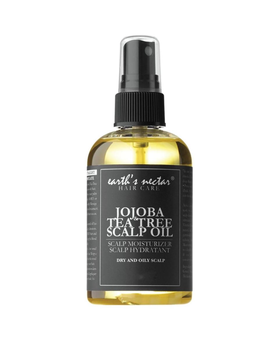 <p><a href="https://go.redirectingat.com?id=74968X1596630&url=https%3A%2F%2Fwww.macys.com%2Fshop%2Fproduct%2Fearths-nectar-jojoba-tea-tree-scalp-oil-2-oz%3FID%3D10903733&sref=https%3A%2F%2Fwww.goodhousekeeping.com%2Fbeauty%2Fg40869665%2Fblack-owned-hair-care-brands%2F" rel="nofollow noopener" target="_blank" data-ylk="slk:Shop Now;elm:context_link;itc:0;sec:content-canvas" class="link ">Shop Now</a></p><p>Earth's Nectar</p><p>macys.com</p>