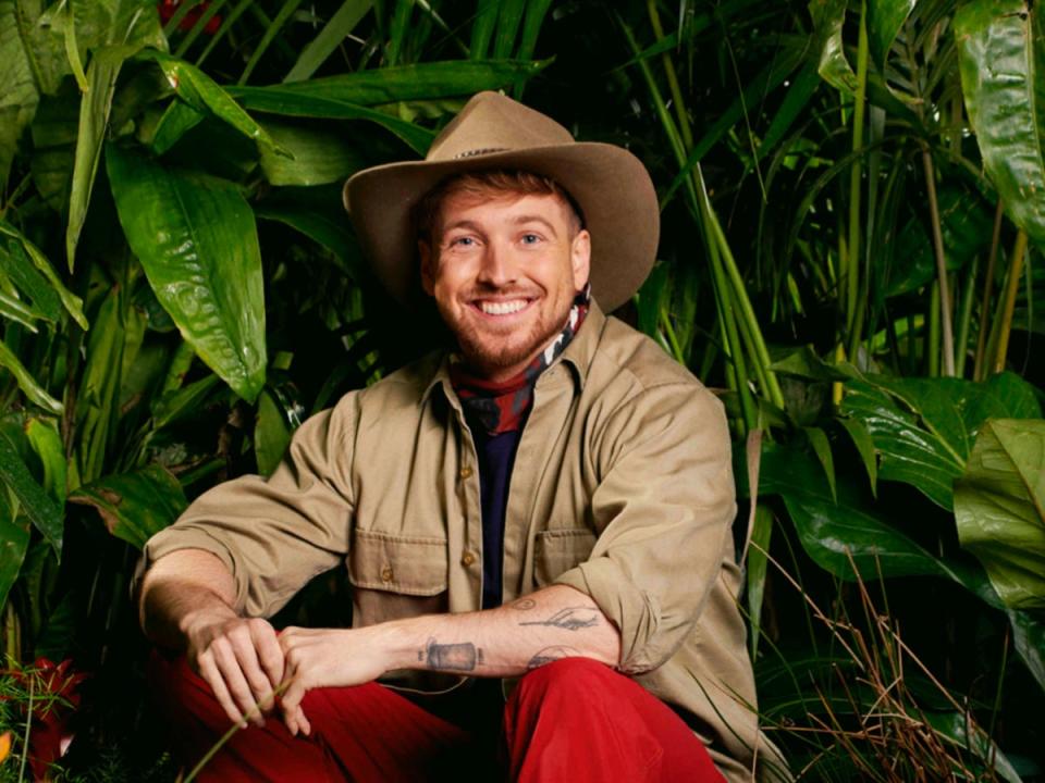 Sam Thompson on ‘I’m a Celebrity (ITV)