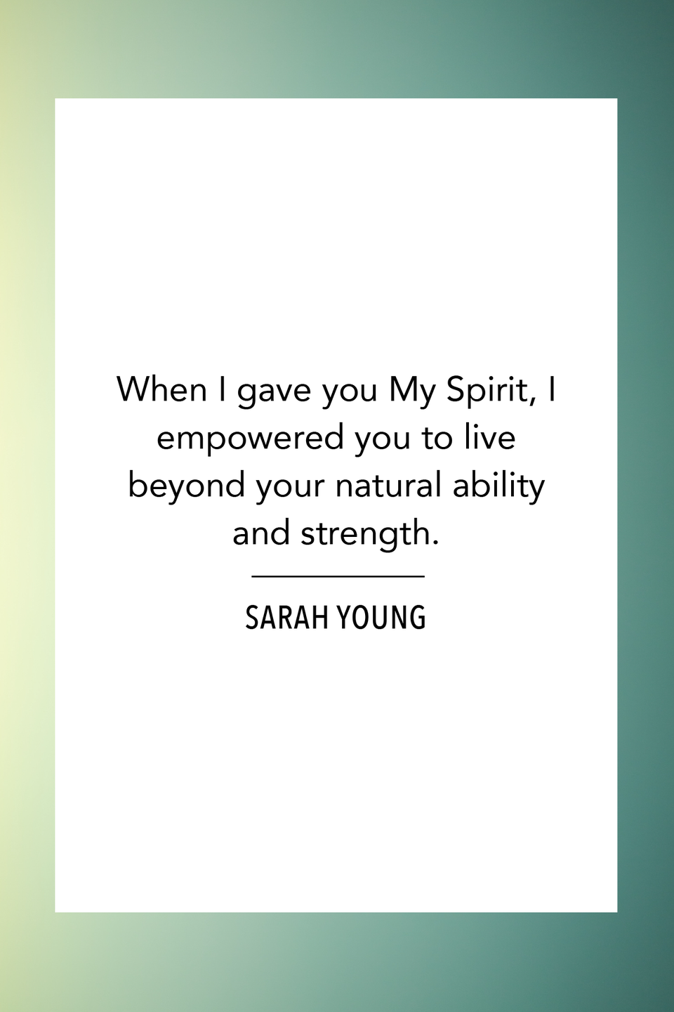 Sarah Young