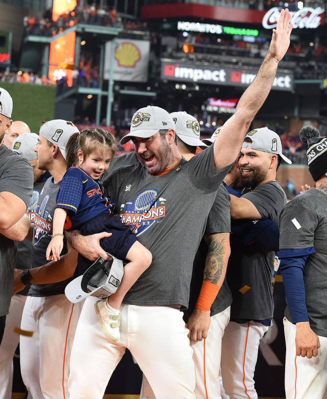 Kate Upton and Husband Justin Verlander Celebrate His World Series Win With  Daughter Genevieve: Photos