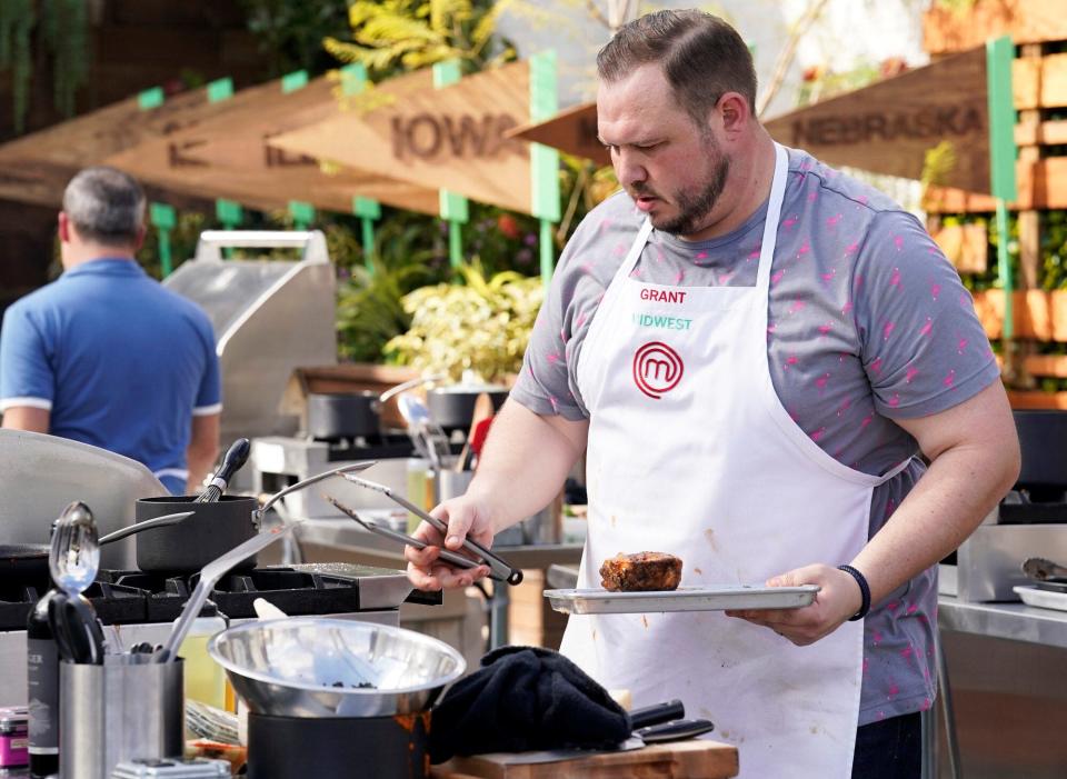 Grant Gillon, the 32-year-old sales director at Kinship Brewing from Altoona, made the finale of "MasterChef: The United Tastes of America."