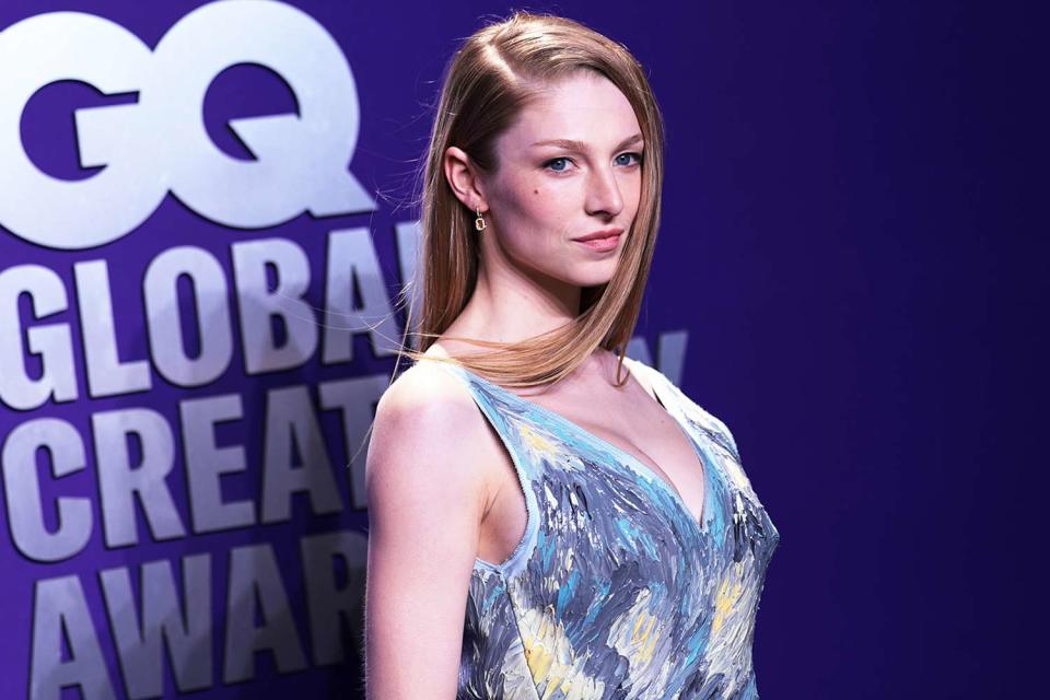 <p>Nina Westervelt/Variety/Getty</p> Hunter Schafer at the GQ Global Creativity Awards.