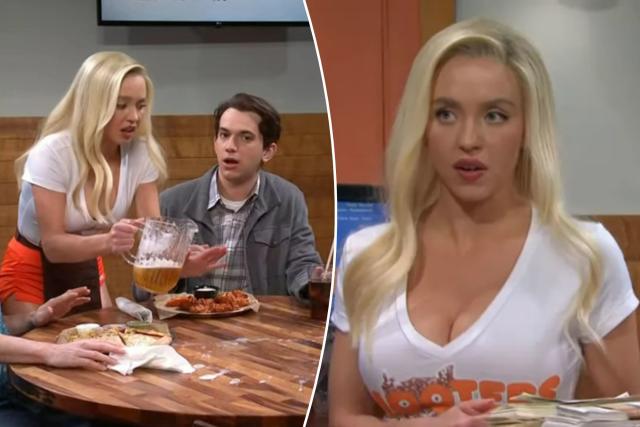 SNL: Sydney Sweeney Plays the Most Gifted Hooters Waitress of All