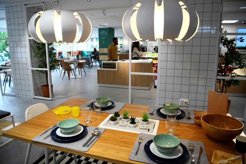 Interior of an Ikea in Madrid city center