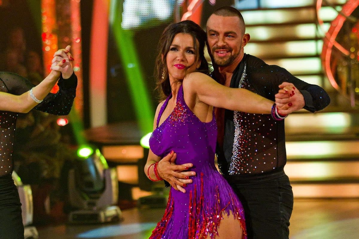 Susanna Reid and Robin Windsor performing on Strictly Come Dancing for Children in Need (Guy Levy/BBC/PA) (PA Media)