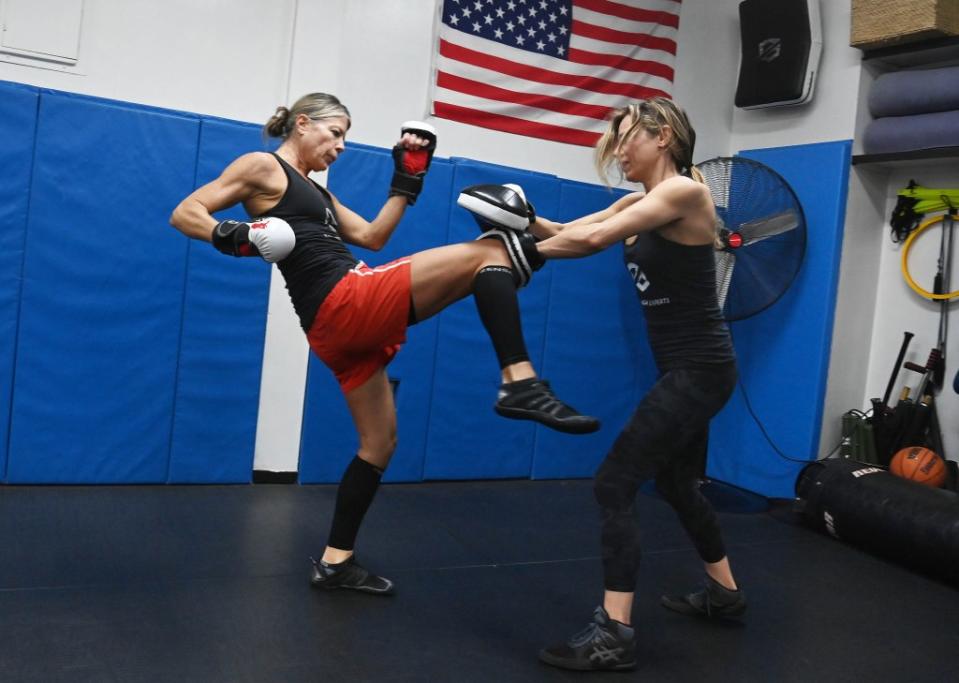 More women are looking into taking self-defense classes. Helayne Seidman