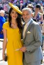 <p>There’s no missing Amal Clooney in the A-list crowd, with the lawyer celebrating the occasion with a bright yellow dress and Philip Treacy hat as she arrived on the arm of her actor husband George. </p>