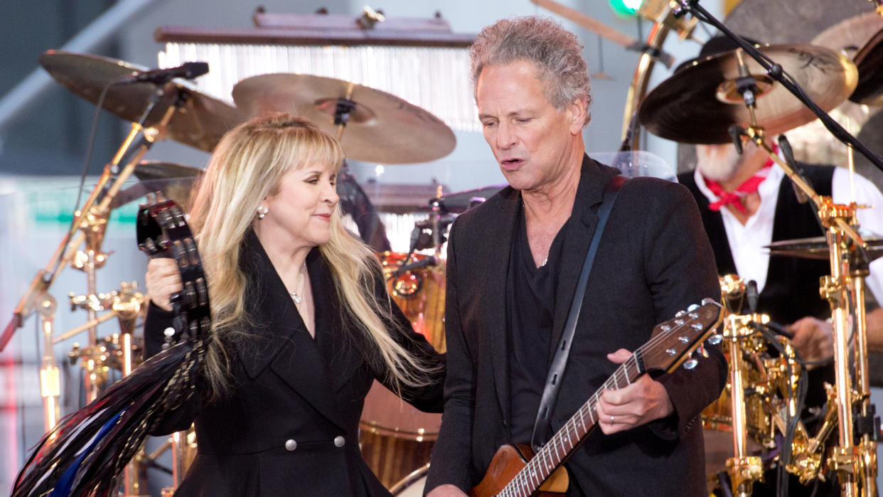  Stevie Nicks and Lindsey Buckingham. 