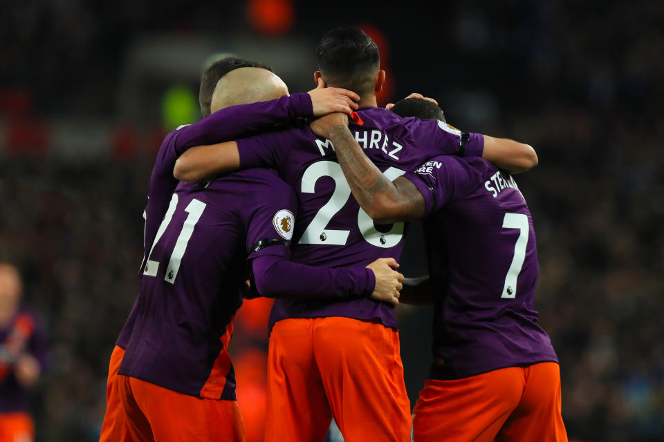 An early strike from an emotional Riyad Mahrez have City a 1-0 win over Tottenham