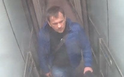 Petrov at Gatwick airport, pictured at 3pm on March 2 - Credit: Metropolitan Police