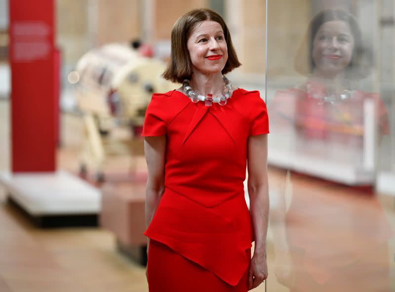 Science Museum Deputy Director Knights poses for portrait ahead of the reopening of the Science Museum, in London, Britain