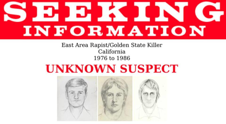 Golden State Killer, Artist Renderings