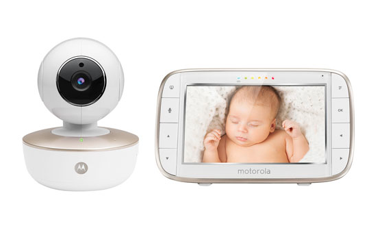 Motorola 5″ Wi-Fi Baby Monitor with Zoom/Pan/Tilt . Image via Best Buy.