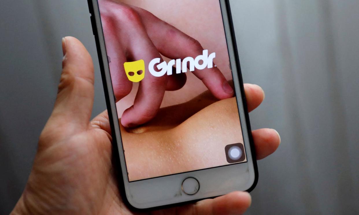 <span>The class action accuses Grindr of a breach of UK data protection laws for sharing sensitive data to third parties for commercial purposes without users’ consent.</span><span>Photograph: Aly Song/Reuters</span>