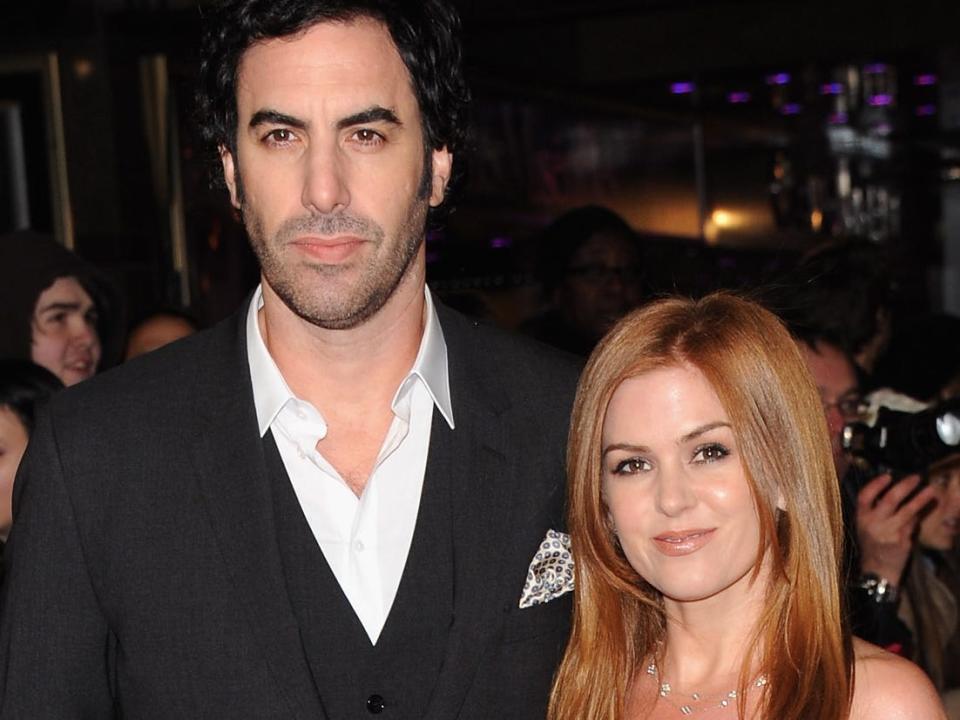 sacha baron cohen isla fisher 2012