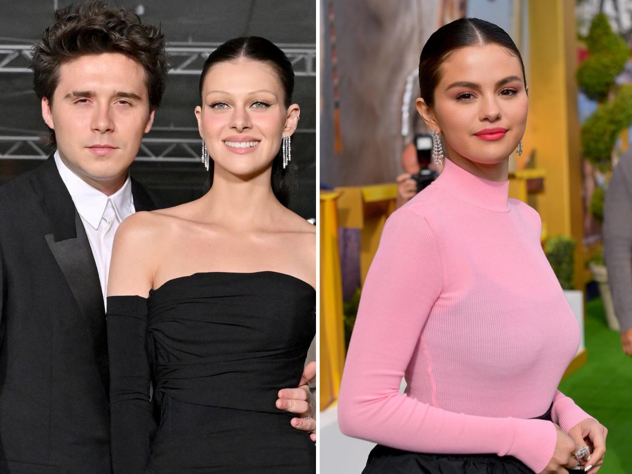 Brooklyn Beckham spoke about his ‘throuple’ with Selena Gomez and his wife Nicola Peltz.