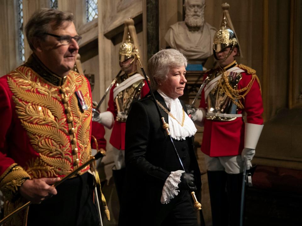 Lady Usher of the Black Rod Sarah ClarkePA