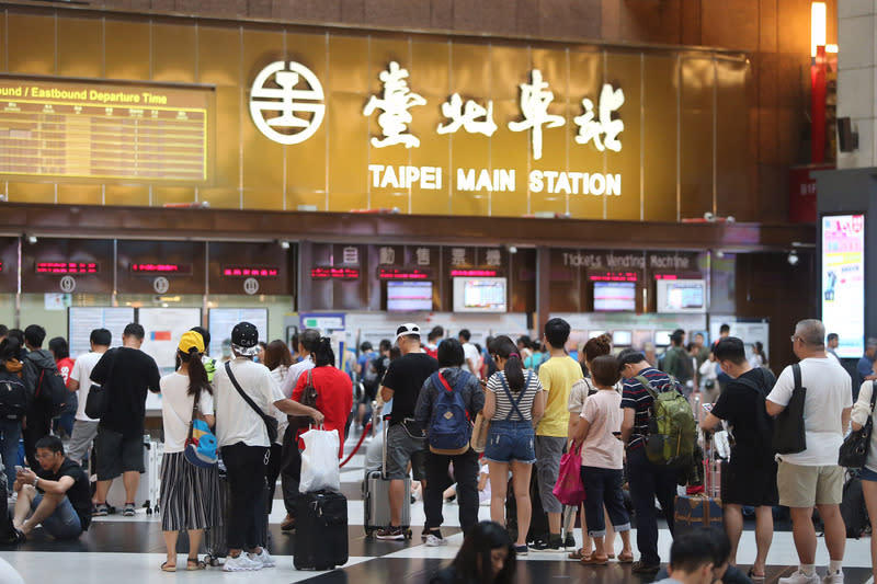 利奇馬風雨未如預期　台鐵陸續恢復行駛 (圖)