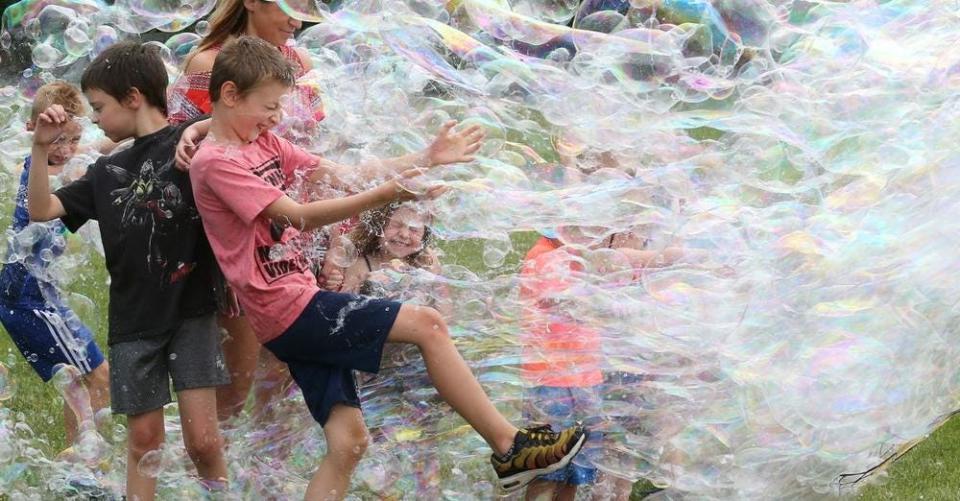Children's activities at Saturday's Stark Pride Festival in downtown Canton will include the bubble artistry and entertainment of Dr. U.R. Awesome.