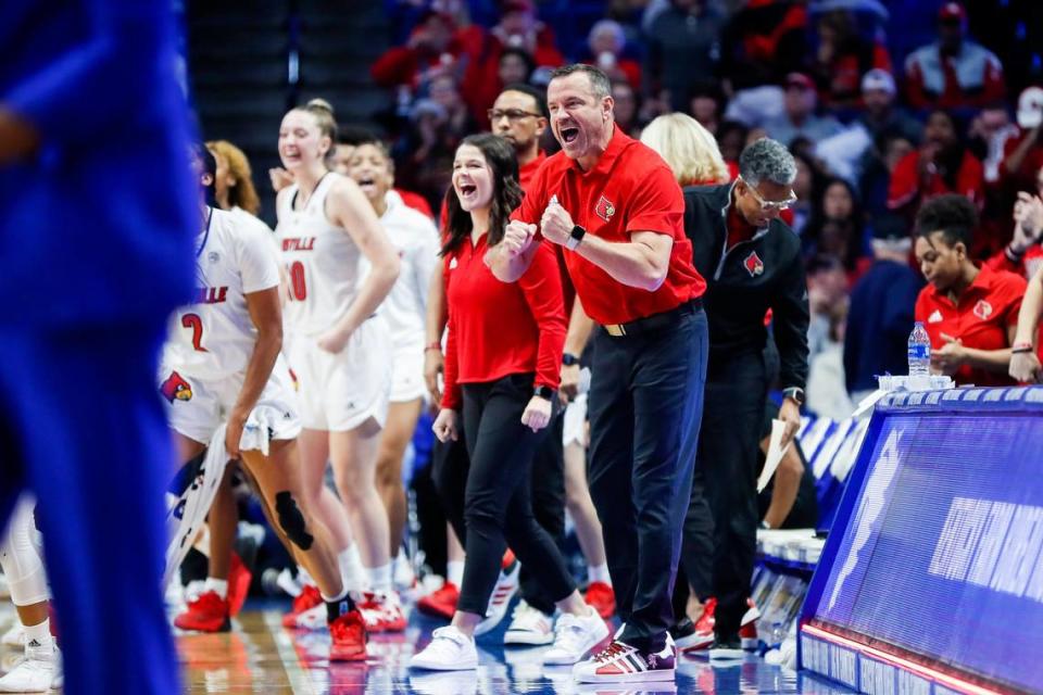 Louisville’s women’s basketball team has made the NCAA Tournament 14 of a possible 15 times with Jeff Walz. The Cardinals have made the Sweet 16 in 12 of those appearances.