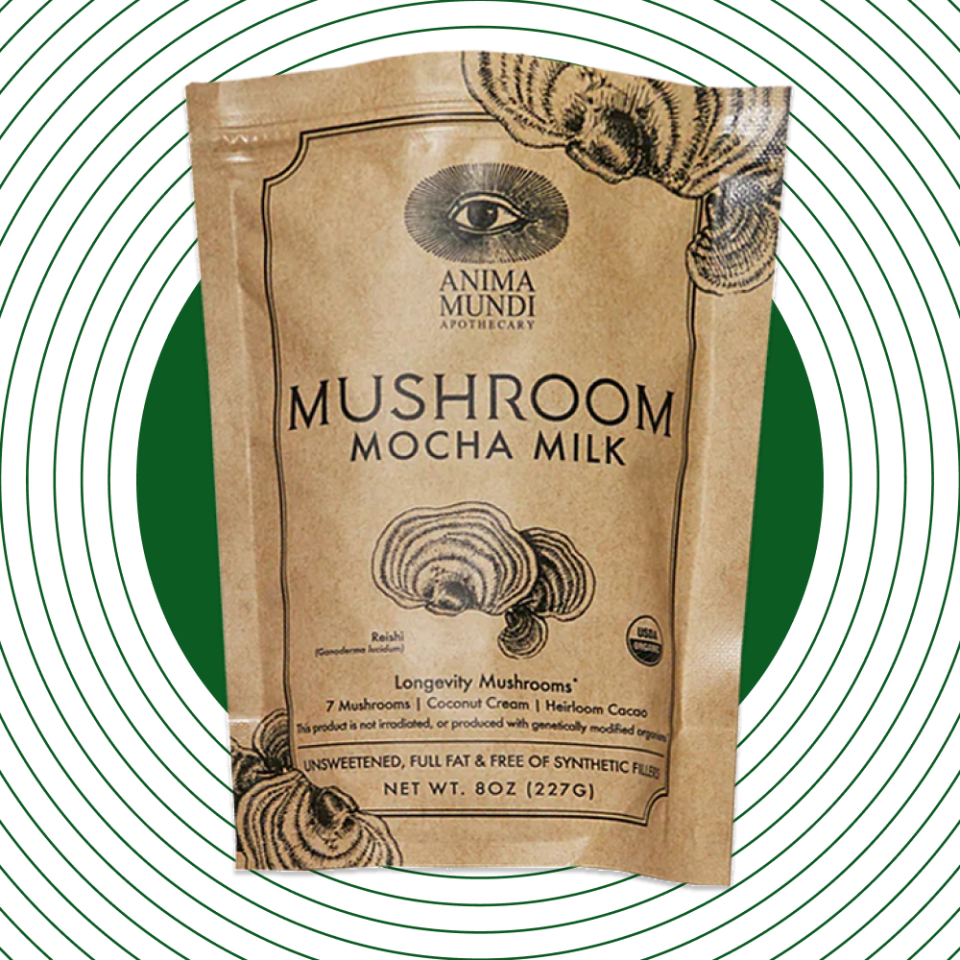 <p><a href="https://animamundiherbals.com/collections/all/products/mushroom-mocha-milk-adaptogenic-creamer-new" rel="nofollow noopener" target="_blank" data-ylk="slk:Shop Now;elm:context_link;itc:0;sec:content-canvas" class="link ">Shop Now</a></p><p>Mushroom Mocha Milk</p><p>animamundiherbals.com</p><p>$34.00</p><span class="copyright">Hearst Owned</span>