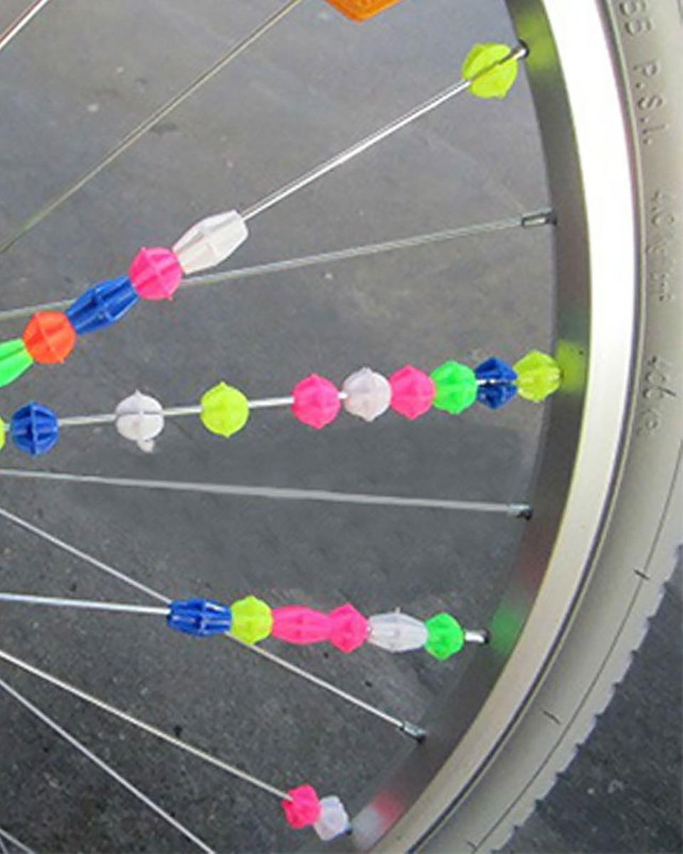 Colorful Spoke Beads for Your Bike
