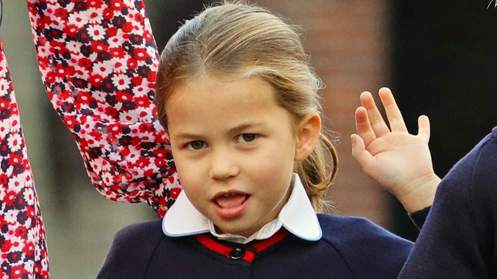 Prinzessin Charlotte sieht einem anderen Mitglied der Königsfamilie zum Verwechseln ähnlich. Foto: Getty Images