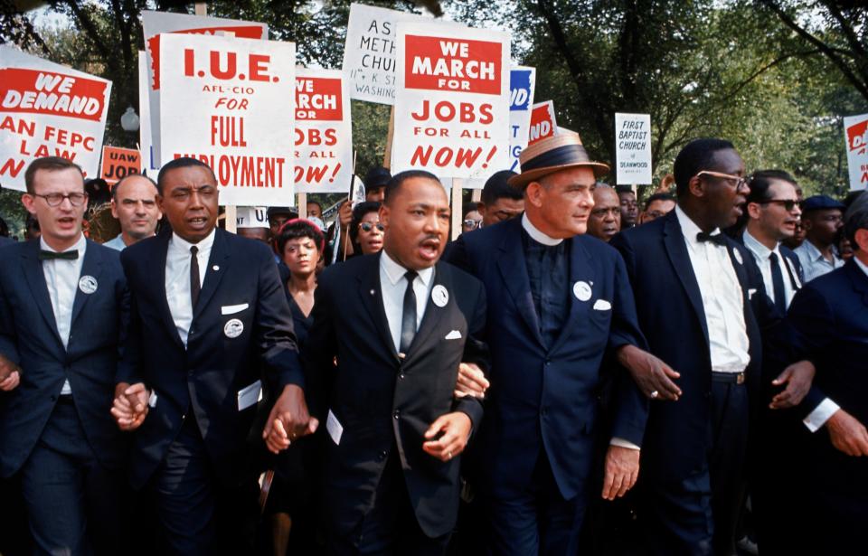 <h1 class="title">March On Washington For Jobs And Freedom</h1><cite class="credit">Robert W. Kelley/Getty Images</cite>