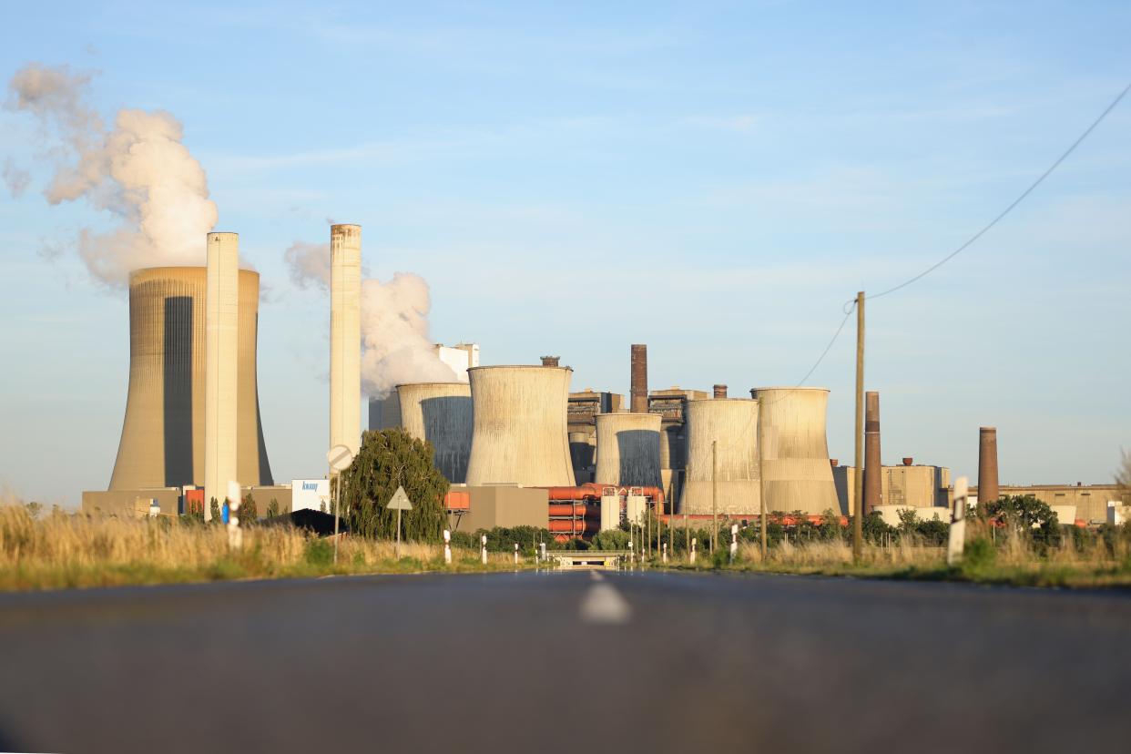 A coal-fired power plant near Niederaussem, Germany