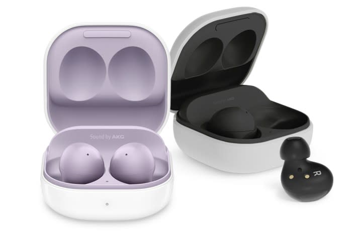 The Samsung Galaxy Buds2.