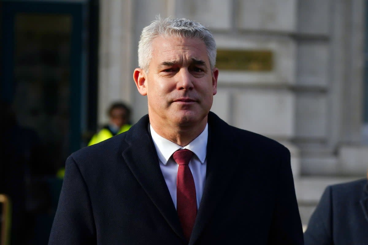 Health Secretary Steve Barclay  (PA Wire)