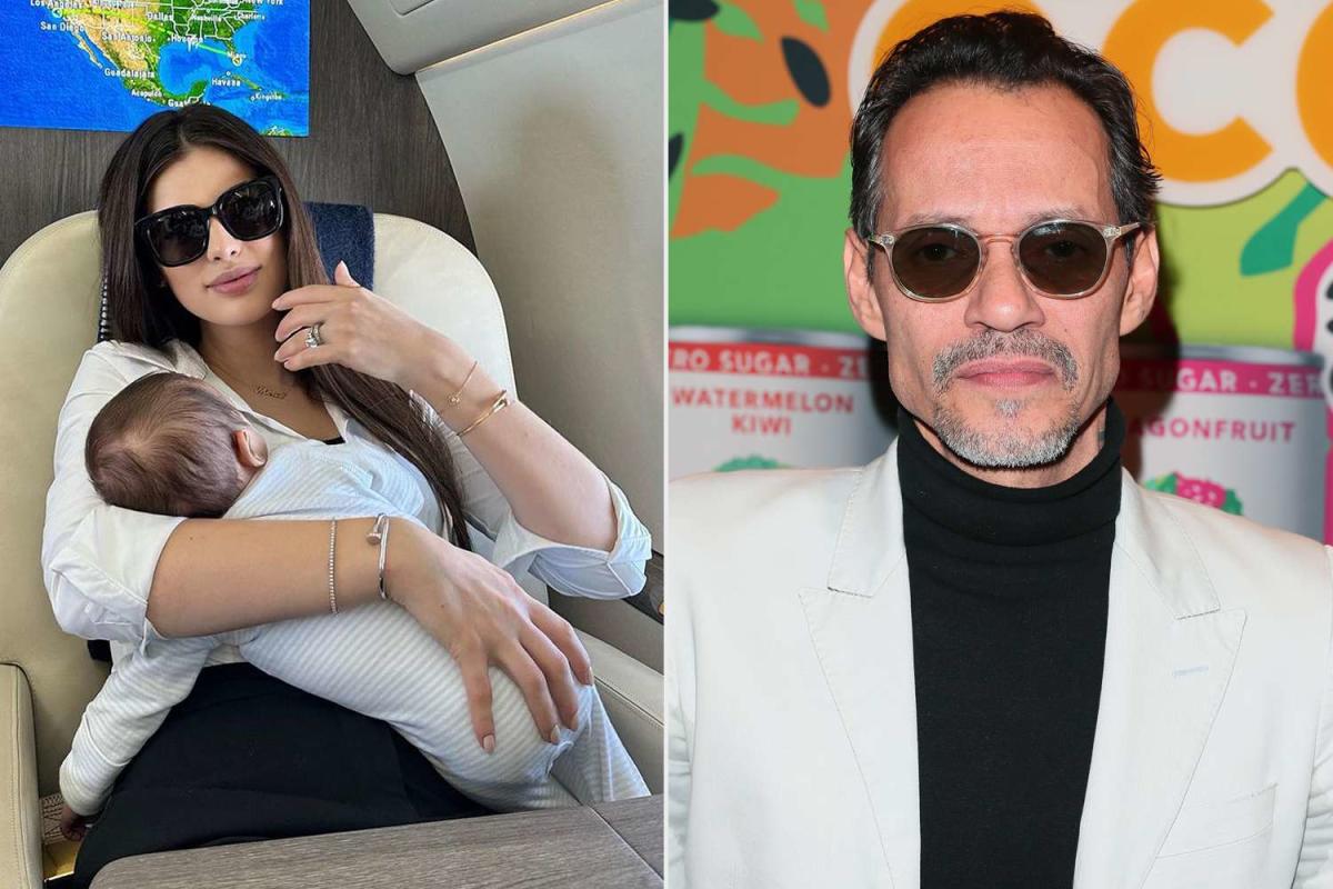 Marc Anthony and his wife Nadia Ferreira celebrate their little son’s first birthday – and reveal his name!