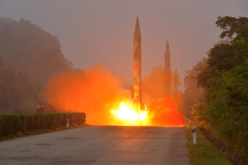 nk ballistic missile