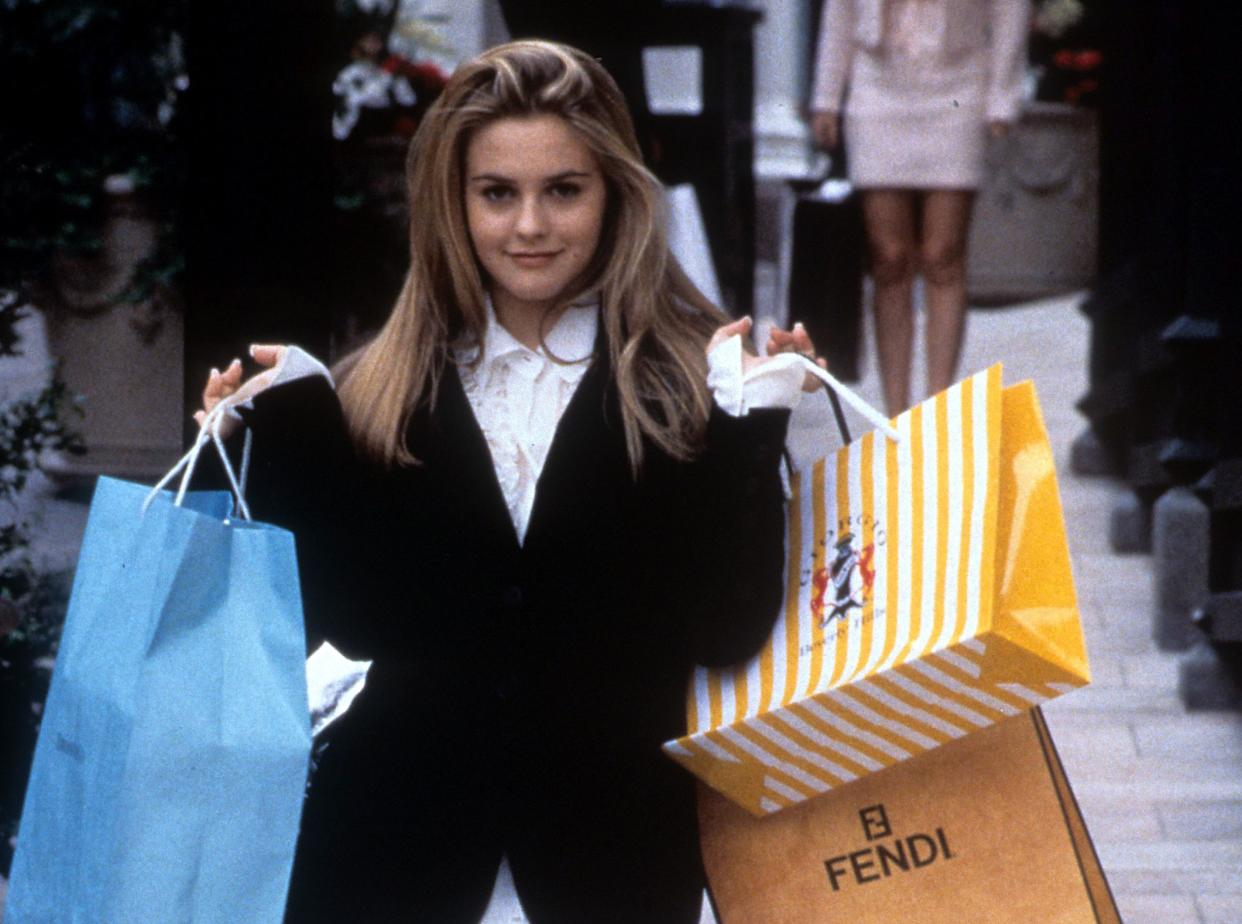 Alicia Silverstone in the 1995 teen classic, "Clueless." It has rom and it has com, but is it a rom-com? (Photo: Archive Photos via Getty Images)