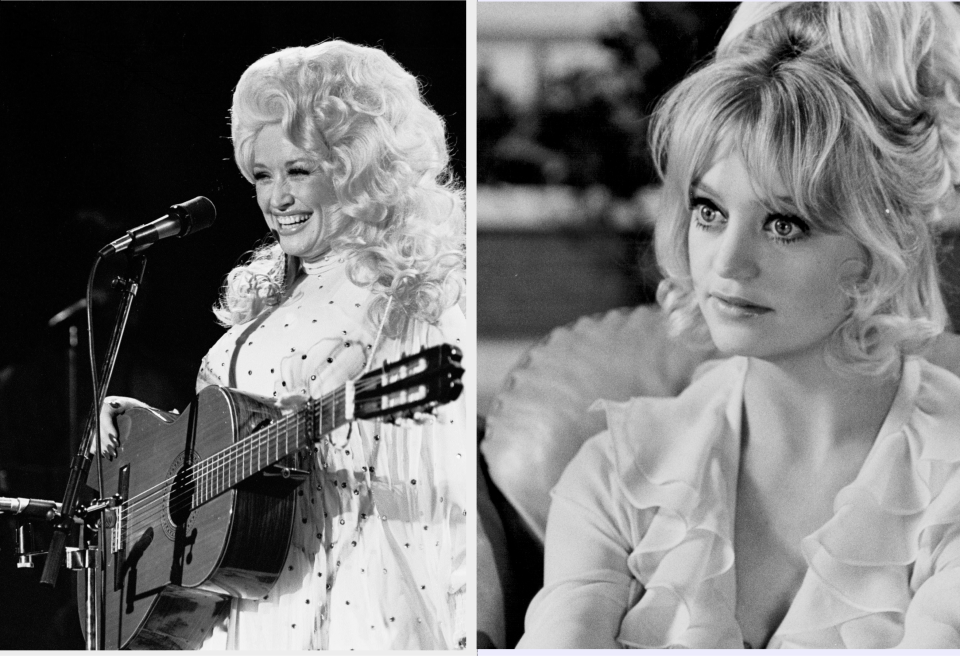 Dolly Parton and Goldie Hawn