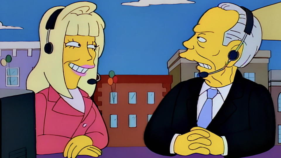 Suzanne Somers on The Simpsons