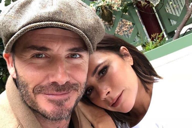 David Beckham y Victoria Adams