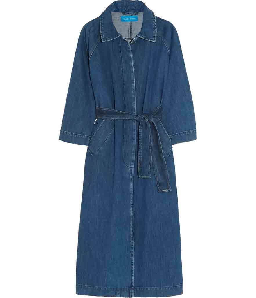 M.i.h Jeans Raglan-Sleeves Denim Coat