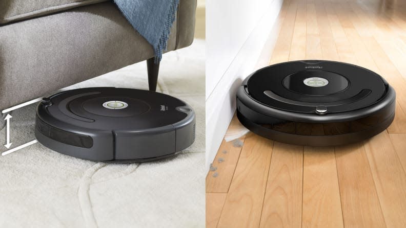 The iRobot Roomba 675 is the most affordable Roomba you can get.